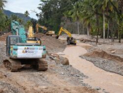 Target Selesai Tahun Ini, Pembangunan 4 Sabo Dam Prioritas di Sungai Aek Tukka Tapanuli Tengah Dipercepat