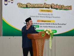 Peringati Dies Natalis ke-58, Univet Bantara Sukoharjo Gelar Doa Bersama dan Bakti Sosial