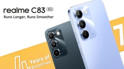 Realme C83 5G Hadir dengan Layar 6,8 inci 144Hz, Baterai 7000mAh, dan Dimensity 6300