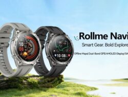 Rollme Luncurkan Smartwatch Navis dengan GPS Dual-Band, Peta Offline dan Ketahanan Air 50m