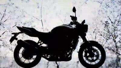 Honda Ungkap Teaser untuk Motor Baru, Kemungkinan All New CB400 Super Four di Pameran Sepeda Motor 2026
