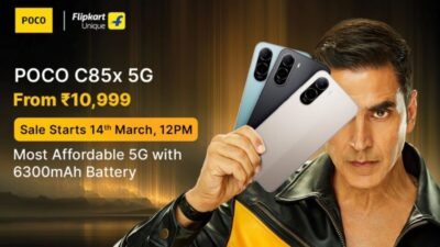 Poco C85x 5G Diluncurkan dengan HyperOS, Layar 120Hz, dan Baterai 6300mAh