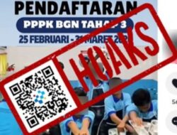 [HOAKS] Tautan Pendaftaran PPPK BGN Tahap 3