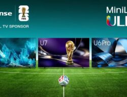 Televisi MiniLED ULED Hisense 2026 Hadir dengan Refresh Rate 165Hz dan Audio Dolby Atmos