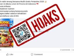 [HOAKS] Tautan Pendaftaran Mudik Gratis dari Pertamina