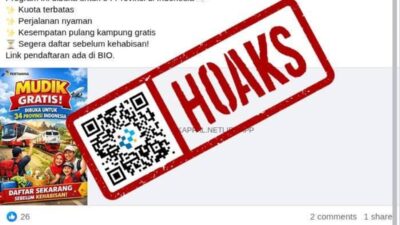 [HOAKS] Tautan Pendaftaran Mudik Gratis dari Pertamina