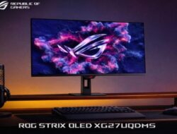 Asus Luncurkan XG27UQDMS: Monitor Gaming QD-OLED 27 Inci 4K 240Hz