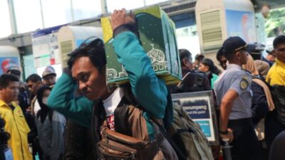 Program Mudik Gratis Pemprov Jateng, Cerita Perantau Korban PHK Sampai Sopir Bisa Mudik Gratis KA