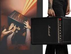 Speaker Pesta Marshall Bromley 450 Dilengkapi Suara 360°, Perlindungan IP55, dan Waktu Putar Lebih dari 40 Jam