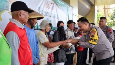 Polres Sukoharjo Salurkan 392 Sak Zakat Fitrah, Ini Sasaran Masyarakat Penerimanya