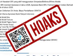 [HOAKS] Tautan Pendaftaran Gebyar Undian Berhadiah BRI 2026