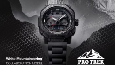 Jam Tangan Casio Pro Trek dengan Gelang Titanium Hadir di Toko dengan Ketersediaan Terbatas