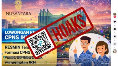 [HOAKS] Tautan Pendaftaran Rekrutmen CPNS IKN 2026