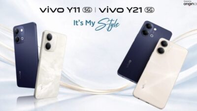 Vivo Y21 5G dan Y11 5G Diluncurkan, Baterai 6500mAh, Pengisian Cepat 44W, dan Layar 120Hz