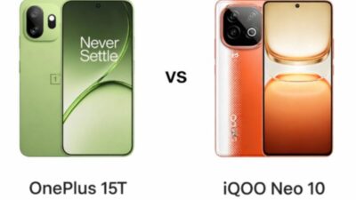 Perbandingan Lengkap OnePlus 15T vs iQOO Neo 10: Spesifikasi, Kamera, Baterai dan Harga
