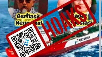 [HOAKS] Jusuf Kalla Sukses Nego Dubes Iran Perihal Kapal Tanker Pertamina
