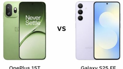 Perbandingan Lengkap OnePlus 15T vs Galaxy S25 FE: Mana yang Menawarkan Nilai Lebih Baik?