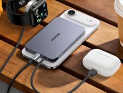 Power Bank Ugreen MagFlow Air 10.000mAh Mendukung Pengisian Cepat 30W dan Teknologi Magnetik Qi2