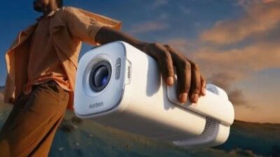 Proyektor Portabel Pintar Aurzen EAZZE D1 Air Diluncurkan dengan Kecerahan 300 ANSI Lumens dan Output 1080p