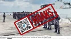 [HOAKS] Presiden Prabowo Kerahkan Alutsista karena Malaysia dan Singapura Ancam Kedaulatan RI
