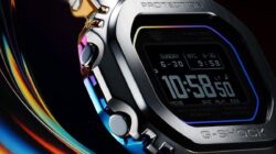 Casio G-Shock Seri 5000 Hadir dengan Desain Logam Pelangi, Tenaga Surya, dan Bluetooth