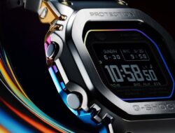 Casio G-Shock Seri 5000 Hadir dengan Desain Logam Pelangi, Tenaga Surya, dan Bluetooth