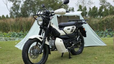 Memperkenalkan Yamaha PG-1 Outdoor Fashion, Motor Petualangan Sejati yang Dilengkapi Aksesori Berkemah