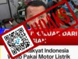 [HOAKS] Bahlil Wajibkan Masyarakat Pakai Motor Listrik