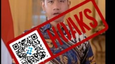 [HOAKS] Gibran Umumkan Program Dana Hibah dari Arab Saudi