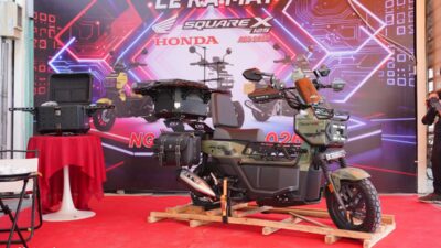 Memperkenalkan Honda Square X125 ABS 2026, Skuter Petualangan dengan Desain Sudut yang Keren