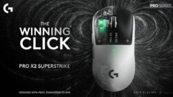 Logitech G Pro X2 Superstrike Gaming Mouse Diluncurkan dengan Teknologi Haptic Click