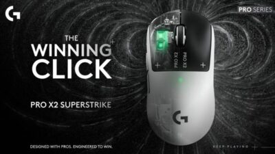 Logitech G Pro X2 Superstrike Gaming Mouse Diluncurkan dengan Teknologi Haptic Click