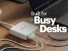 Charger Desktop Stuffcool Zeno 100W Diluncurkan dengan Kabel USB-C yang Dapat Ditarik dan 4 Output