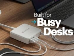 Charger Desktop Stuffcool Zeno 100W Diluncurkan dengan Kabel USB-C yang Dapat Ditarik dan 4 Output
