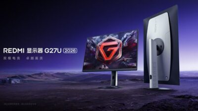 Xiaomi Ungkap Monitor Redmi G27U 2026 dengan Dual Mode 4K 160Hz & 1080p 320Hz