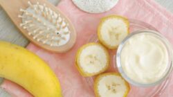 Rawat Rambut Kering dengan Masker Rambut Pisang dan Almond DIY yang Sangat Melembapkan Ini