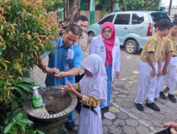 RS PKU Muhammadiyah Sukoharjo Gandeng SPPG Edukasi Siswa Cuci Tangan dengan Sabun Sebelum Menyantap MBG