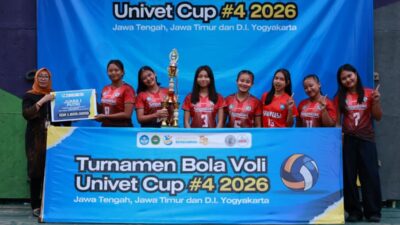 Univet Bantara Sukoharjo Sukses Gelar Turnamen Voli Univet Cup 2026, Ajang Bakat dan Rekrutmen Atlet Muda