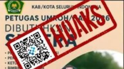 [HOAKS] Tautan untuk Mendaftar Seleksi Petugas Haji pada April 2026