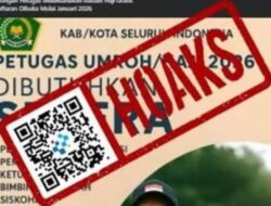 [HOAKS] Tautan untuk Mendaftar Seleksi Petugas Haji pada April 2026