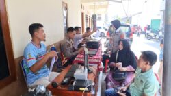 Pascabanjir, Polres Sukoharjo Bersama Disdukcapil Gelar Layanan di Lokasi