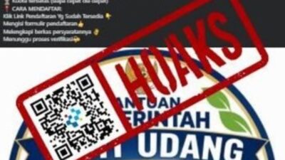 [HOAKS] Tautan untuk Klaim Benih Udang Gratis dari Pemerintah