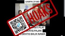 [HOAKS] Pemutihan Pajak Kendaraan Bermotor 8 April-29 Mei 2026