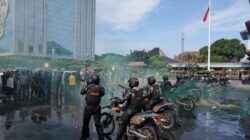 Upaya Tingkatkan Kemampuan Personel, Polres Sukoharjo Gelar Simulasi Penanganan Kerusuhan