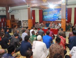 Safari Kamtibmas di Nguter, Masalah Pilkades Jadi Perhatian Kapolres Sukoharjo