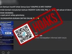 [HOAKS] Tautan untuk Klaim Insentif Guru ASN Senilai Rp7 Juta