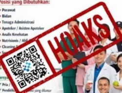 [HOAKS] Tautan Lowongan Kerja Puskesmas Indonesia