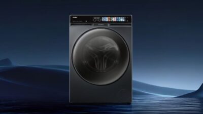 Haier Luncurkan Mesin Cuci Muat Depan Seri F11 dengan Teknologi Ultra Fresh Air dan Layar AI