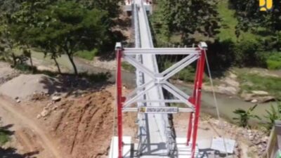 Perkuat Konektivitas Desa di 25 Provinsi, Kementerian PU Bangun 105 Jembatan Gantung Tahun 2026 Ini