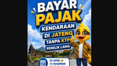 Giliran Jateng Terapkan Pembayaran Pajak Kendaraan Bermotor Tanpa KTP Pemilik Lama